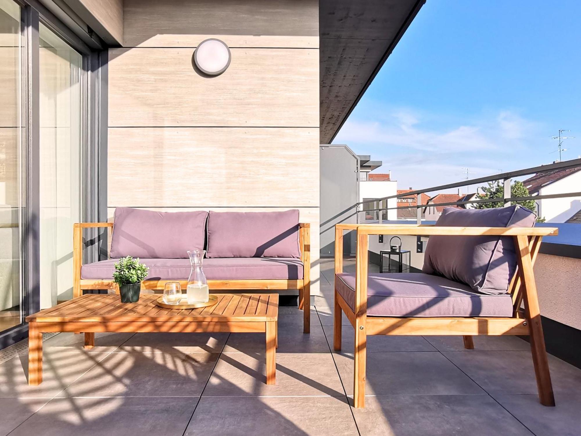 Fynbos Penthouse Deluxe, Balkon, Parkplatz Apartment Straubing Exterior photo