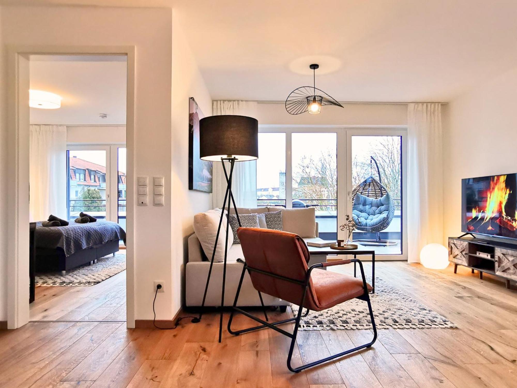 Fynbos Penthouse Deluxe, Balkon, Parkplatz Apartment Straubing Exterior photo